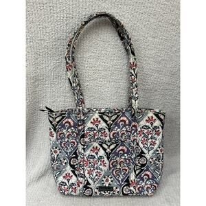 Vera Bradley Purple Pink Quilted Floral Tote #67009